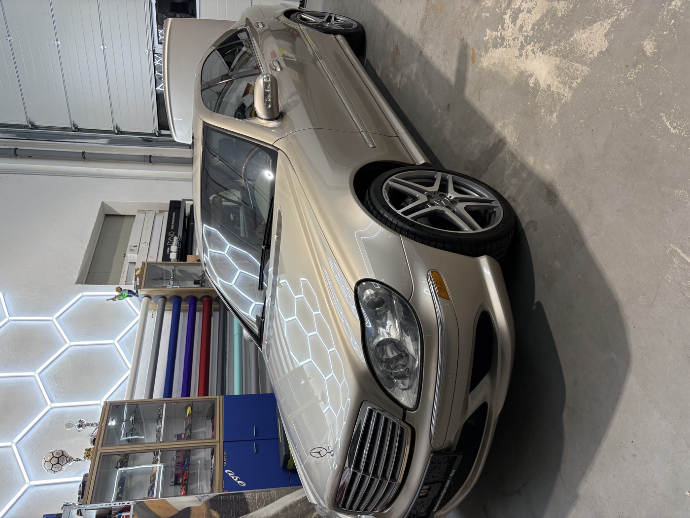 Mercedes S600 nach mehrstufiger Politur